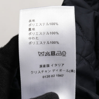 マイクロカナージュ キルティング テクニカルタフタ ミディ スカート ダークネイビー クリスチャンディオール ボトムス Christian Dior