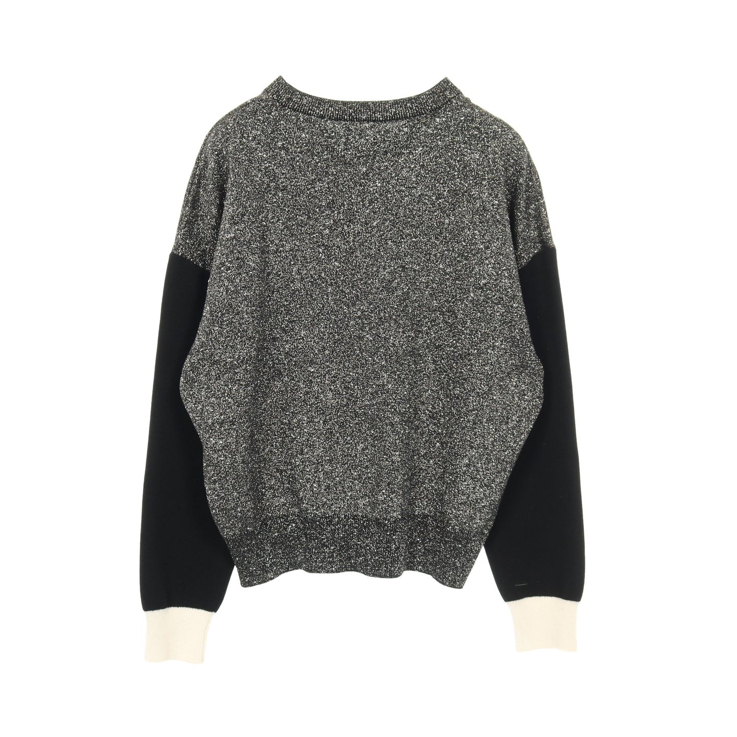 ロゴ ニット カシミヤ コットン ブラック シルバー ゴールド ラメ シャネル トップス CHANEL