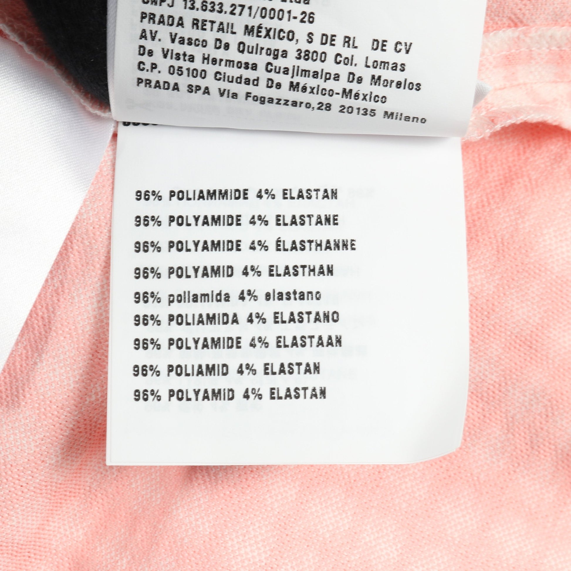 クロップド Tシャツ 半袖 チェック ナイロン ピンク フリル ミュウミュウ トップス miu miu