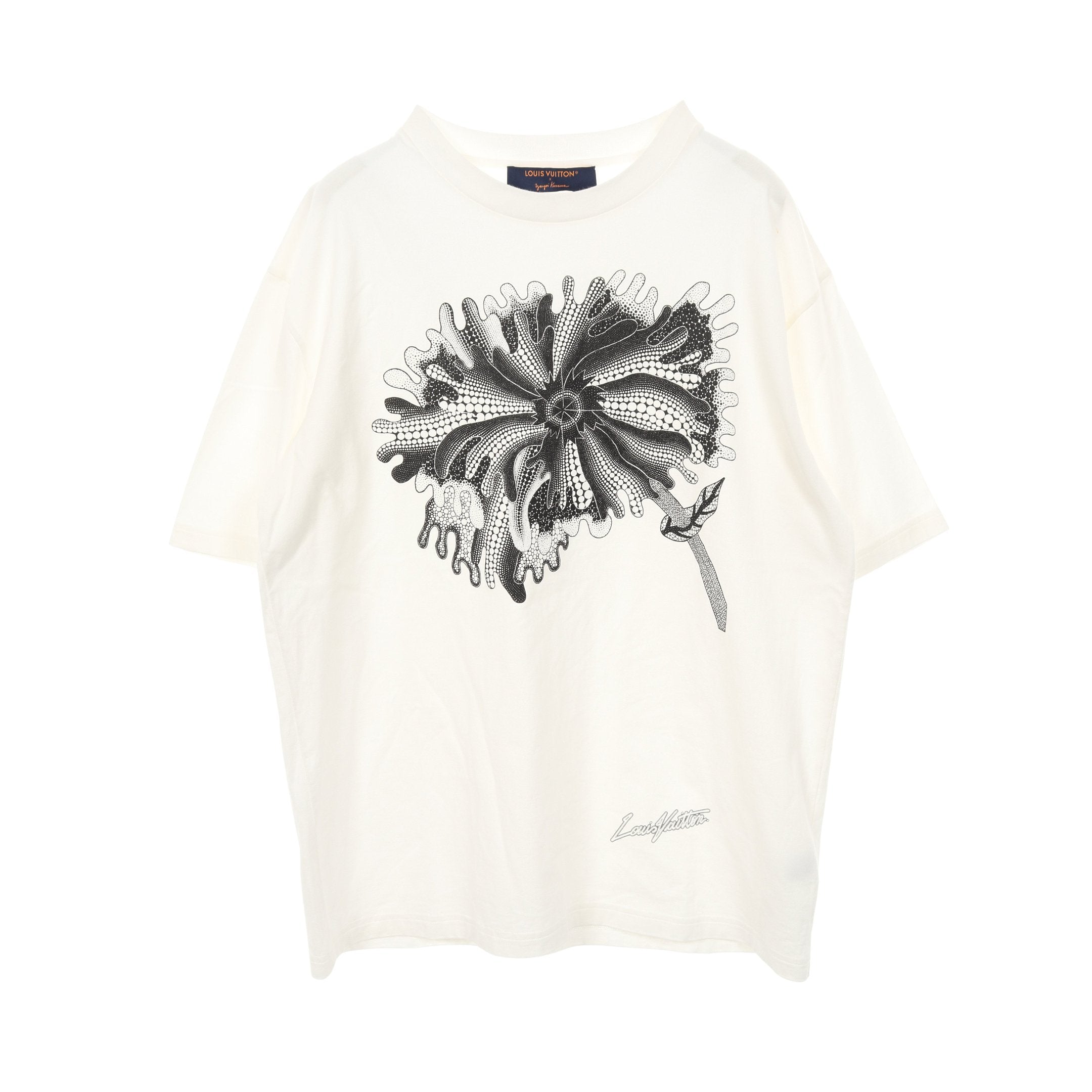 LOUIS VUITTON × yayoi kusama サイケデリックフラワー Tシャツ クルー