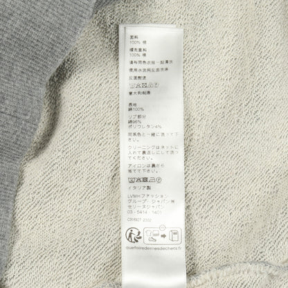 ロゴ ルーズ フーディ プルオーバーパーカー コットン グレー セリーヌ トップス CELINE