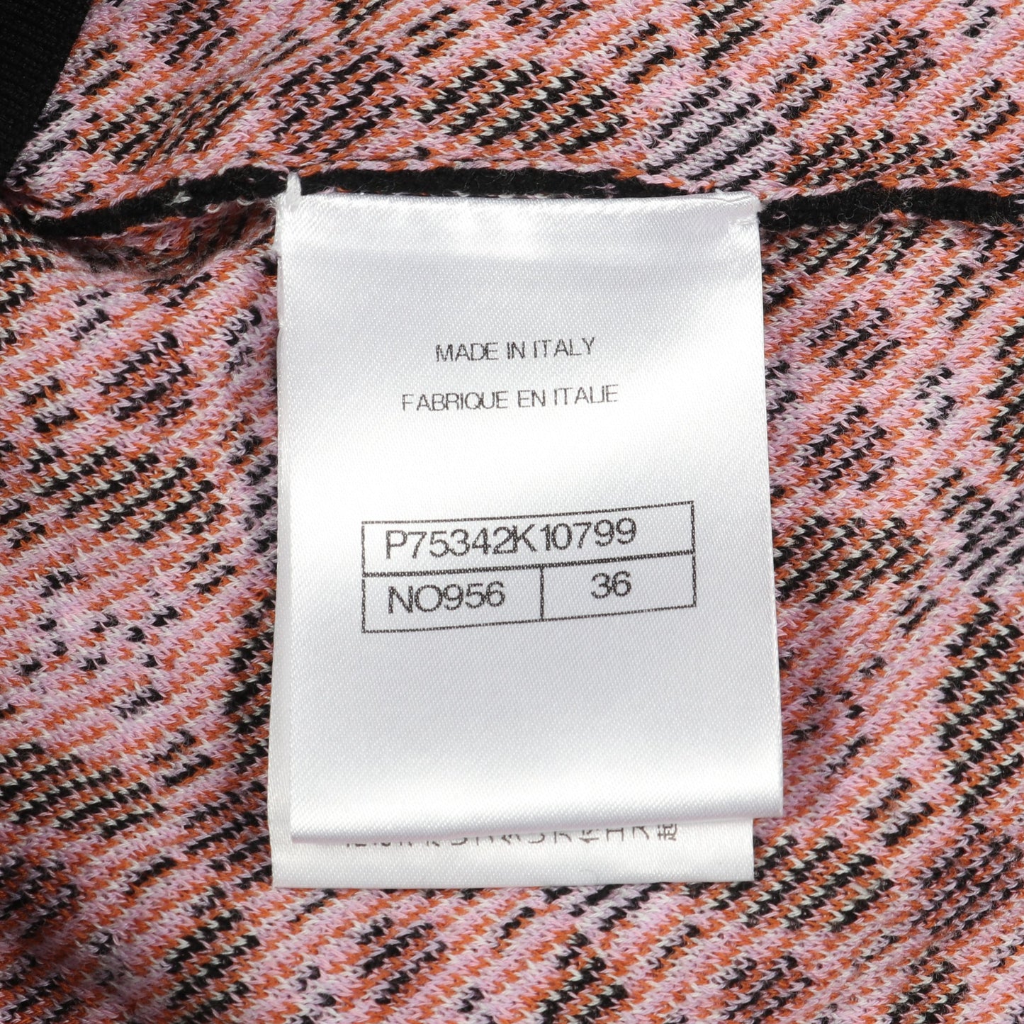 ココマーク ニット クルーネック ウール コットン ブラック ライトパープル オレンジ 23AW シャネル トップス CHANEL