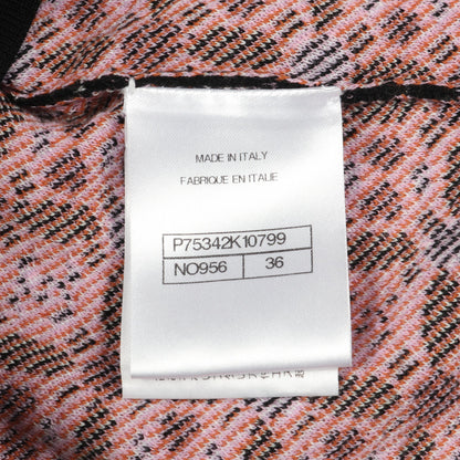 ココマーク ニット クルーネック ウール コットン ブラック ライトパープル オレンジ 23AW シャネル トップス CHANEL