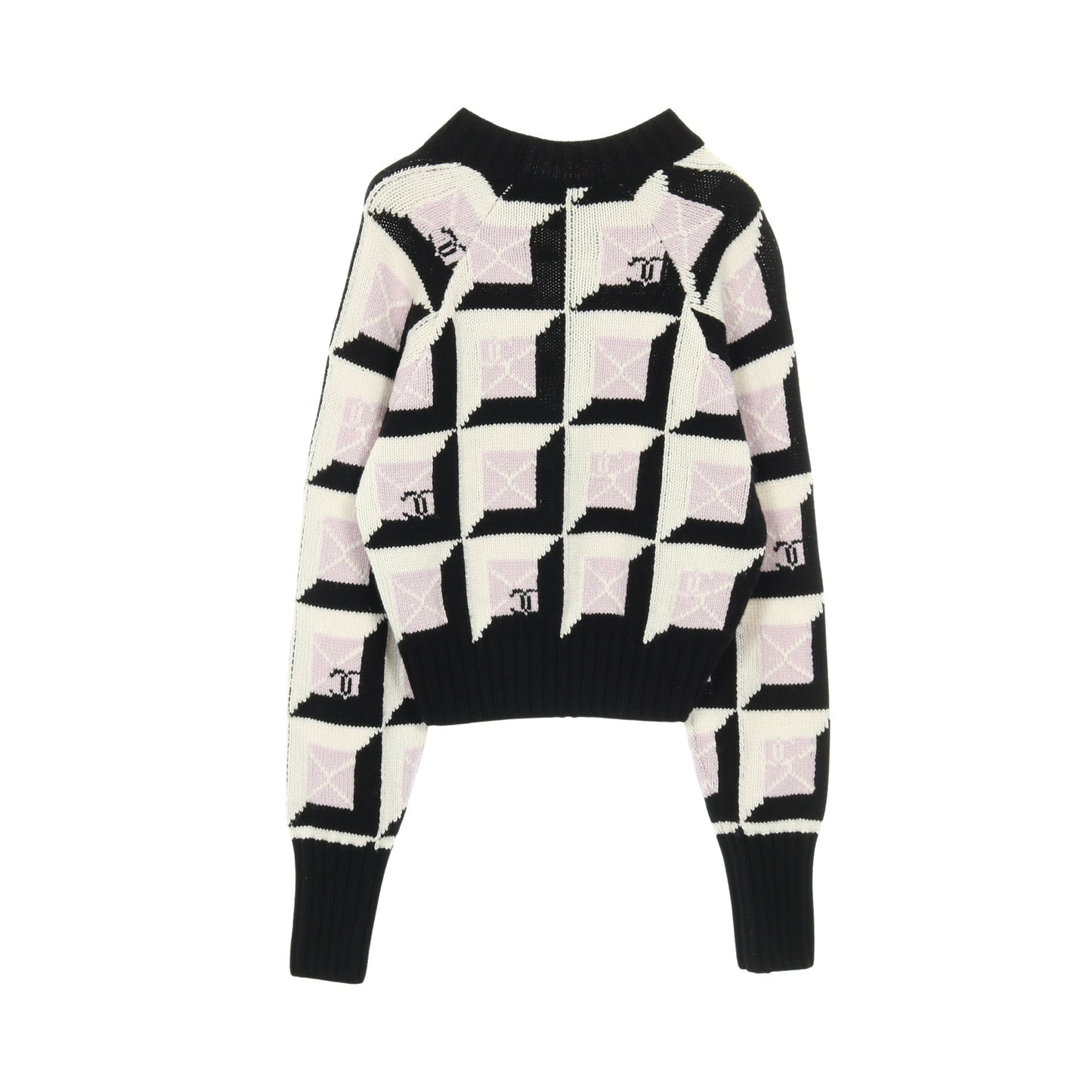 ココマーク ニット カシミヤ ブラック ホワイト ライトパープル 24AW シャネル トップス CHANEL