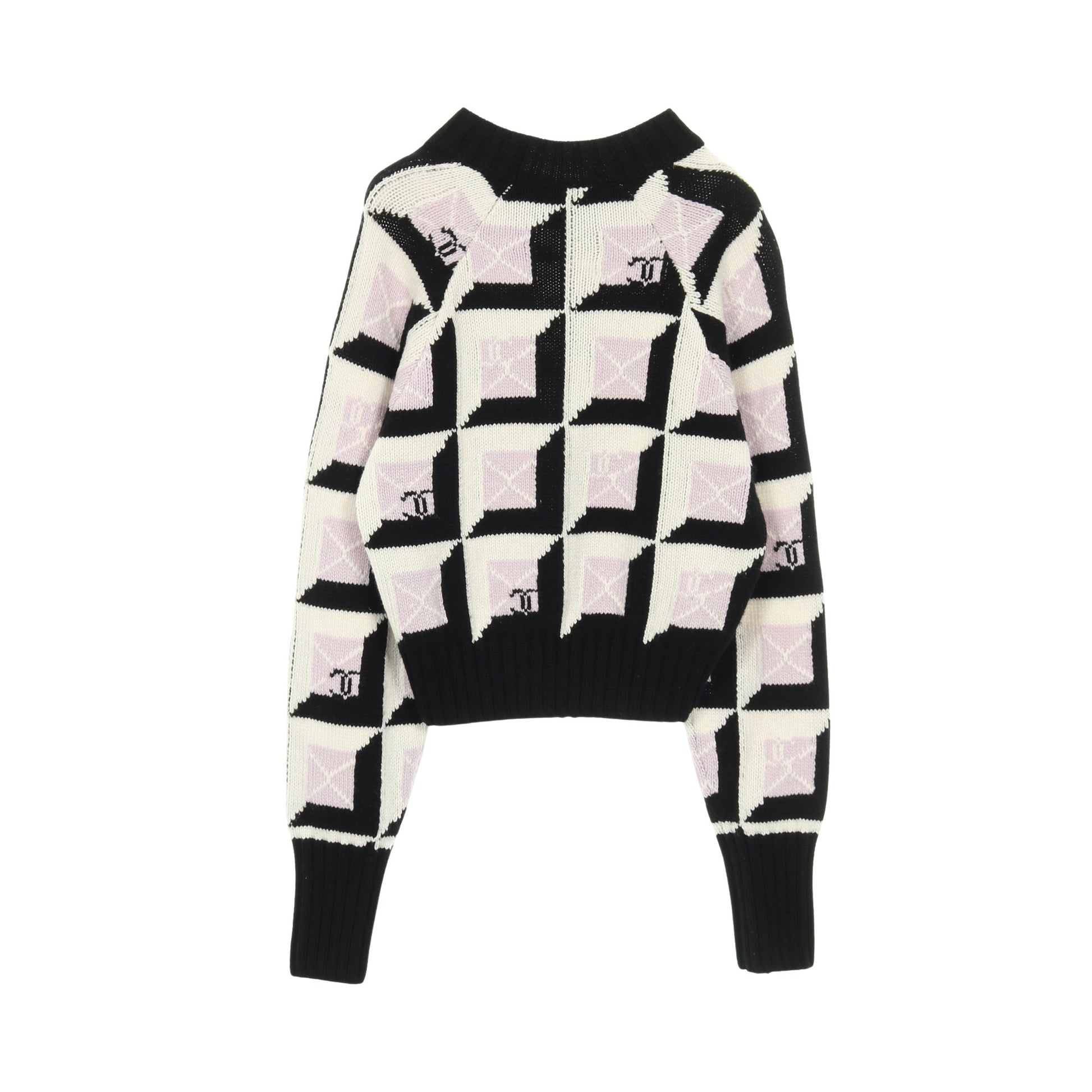 ココマーク ニット カシミヤ ブラック ホワイト ライトパープル 24AW シャネル トップス CHANEL