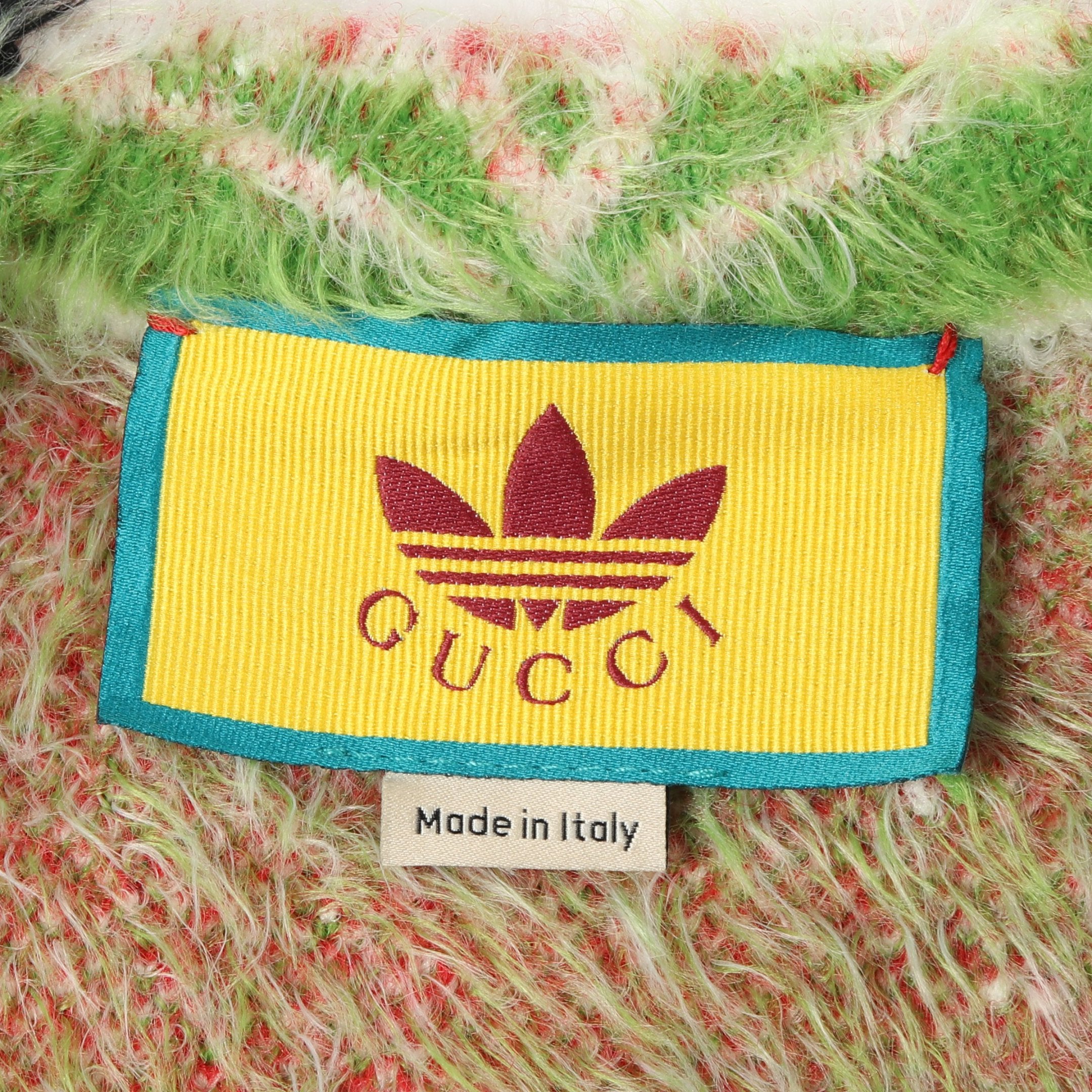 GUCCI グッチ カーディガン GUCCI × adidas トレフォイル ニットジャケット GUCCI（グッチ） × adidas トレフォイル ニットジャケット ブランド