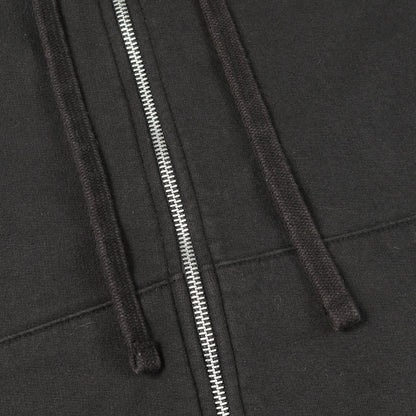 FOTI フォティ ジップアップパーカー コットン ブラック マルチカラー 裏起毛 クロムハーツ トップス Chrome Hearts