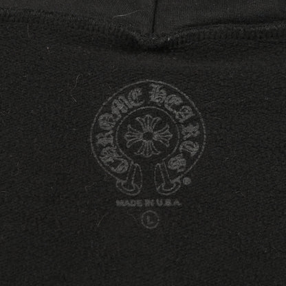 FOTI フォティ ジップアップパーカー コットン ブラック マルチカラー 裏起毛 クロムハーツ トップス Chrome Hearts