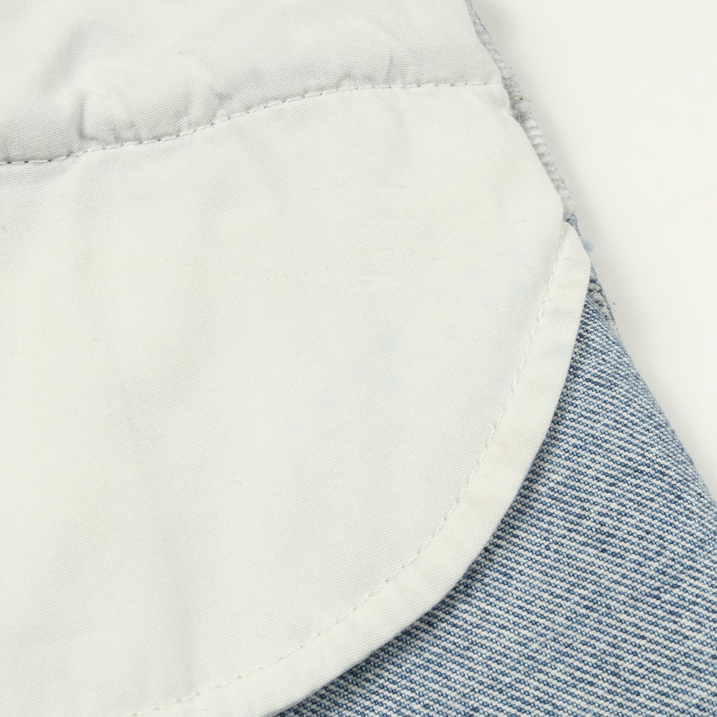 デニムスカート コットン インディゴブルー 変形デザイン ダメージ加工 ロエベ