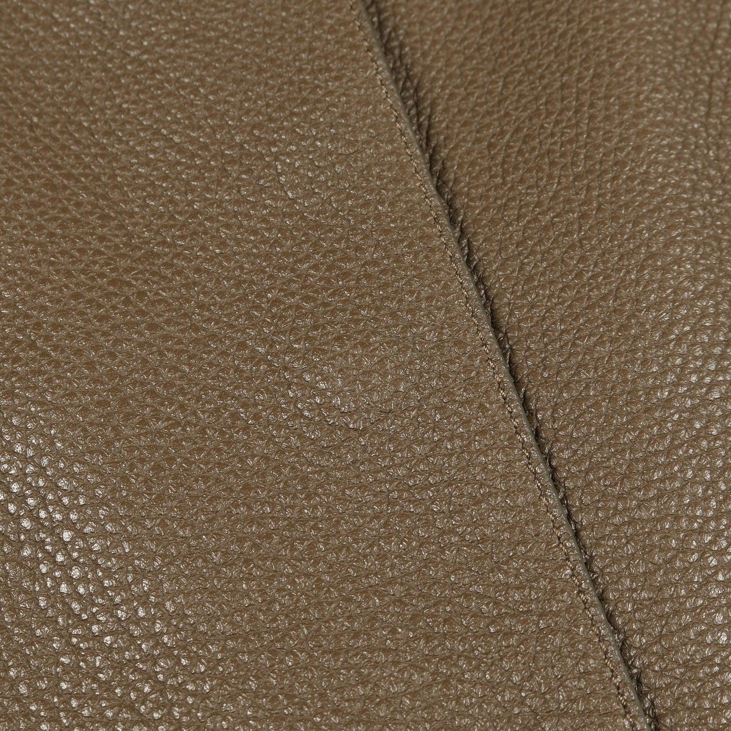 クルードセル セリエボタン ロング ベスト ディアスキン グレーブラウン エルメス アウター HERMES