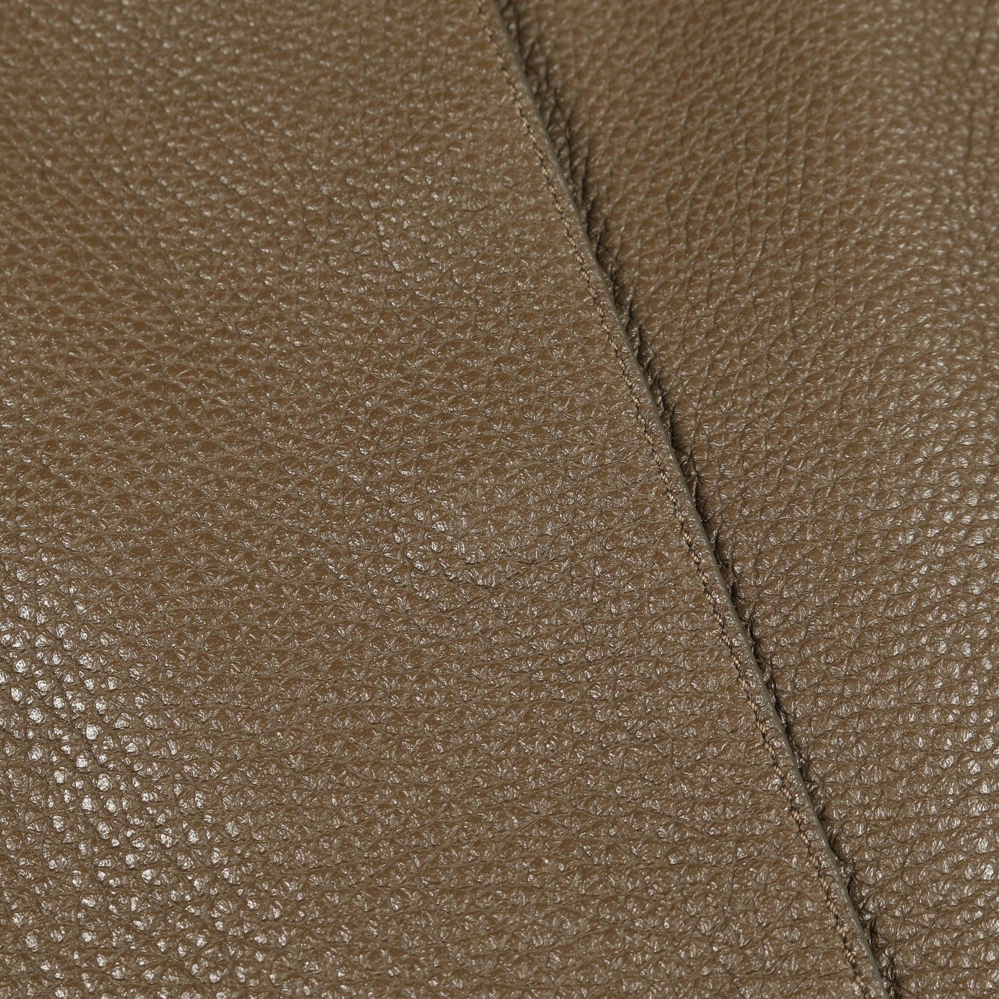 クルードセル セリエボタン ロング ベスト ディアスキン グレーブラウン エルメス アウター HERMES