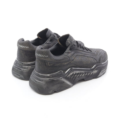 デイマスター スニーカー レザー ブラック ダメージ加工 ドルチェアンドガッバーナ シューズ DOLCE&GABBANA