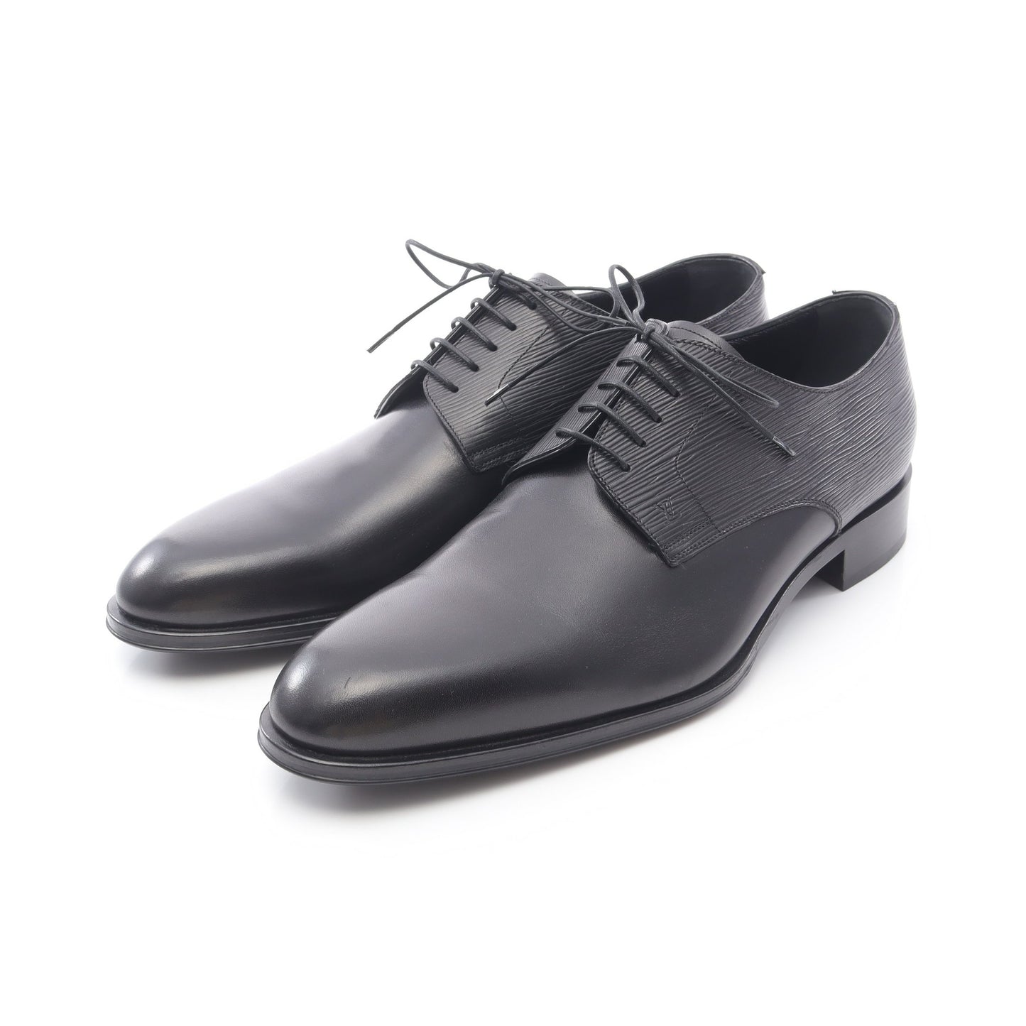 ウォールストリートライン ダービーシューズ エピ ドレスシューズ レザー ブラック ルイヴィトン シューズ LOUIS VUITTON