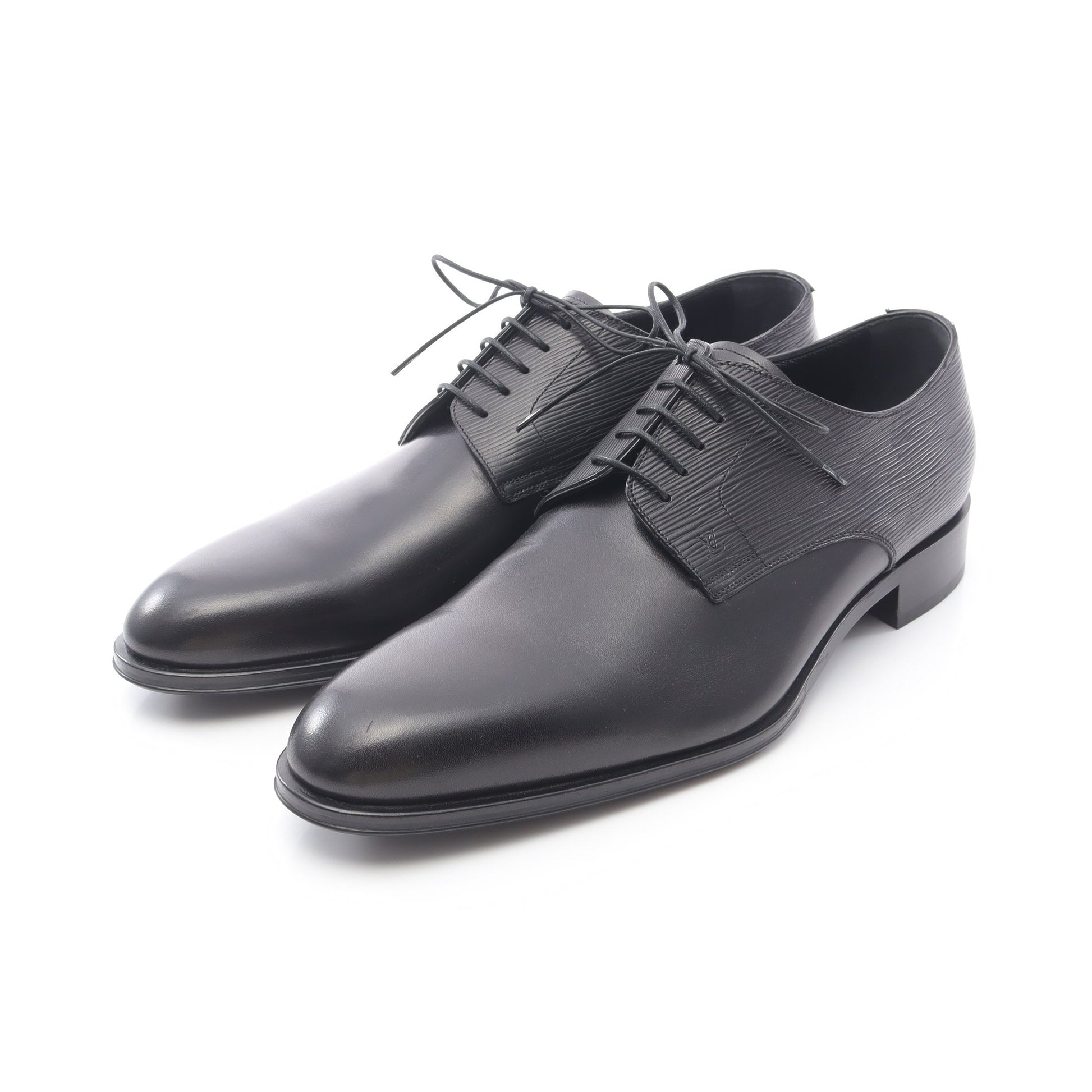 ウォールストリートライン ダービーシューズ エピ ドレスシューズ レザー ブラック ルイヴィトン シューズ LOUIS VUITTON