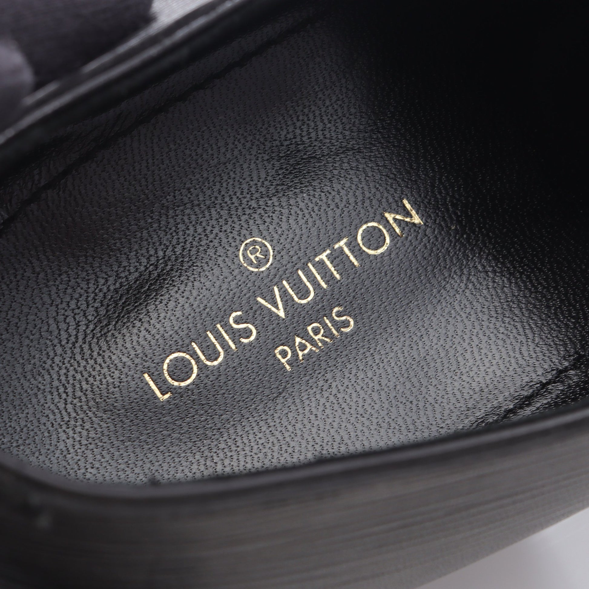 ウォールストリートライン ダービーシューズ エピ ドレスシューズ レザー ブラック ルイヴィトン シューズ LOUIS VUITTON