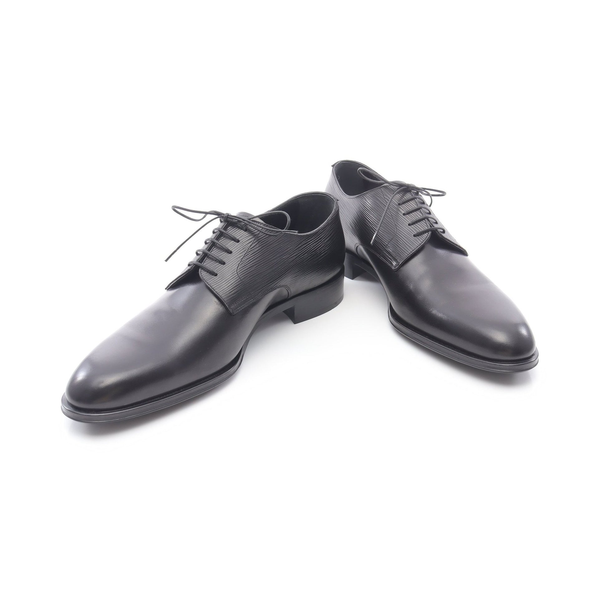 ウォールストリートライン ダービーシューズ エピ ドレスシューズ レザー ブラック ルイヴィトン シューズ LOUIS VUITTON