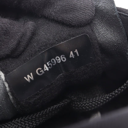 ココマーク スニーカー レザー スエード ブラック シャネル シューズ CHANEL