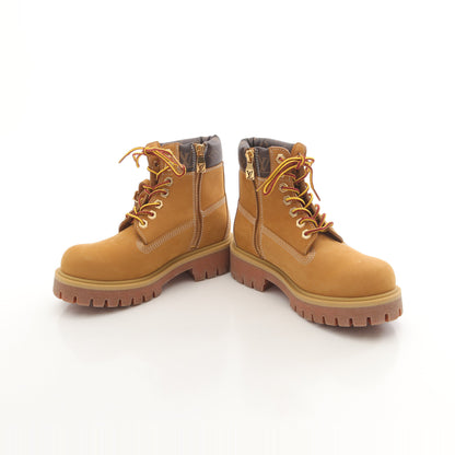 LV × Timberland 6-IN ブーツ ヌバック レザー ベージュ ダークブラウン ルイヴィトン シューズ LOUIS VUITTON