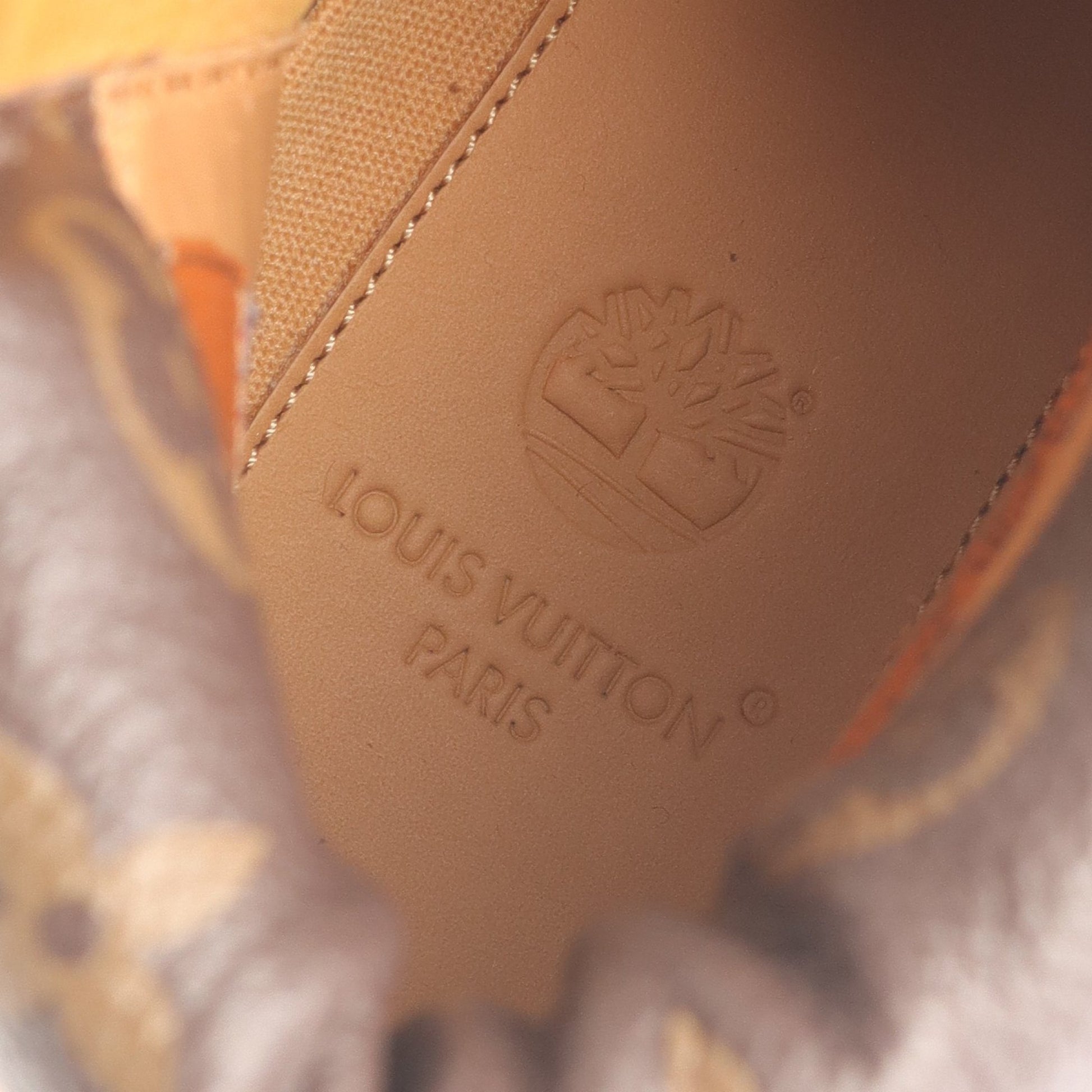 LV × Timberland 6-IN ブーツ ヌバック レザー ベージュ ダークブラウン ルイヴィトン シューズ LOUIS VUITTON