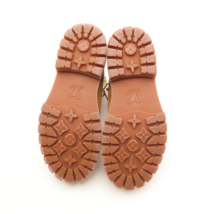 LV × Timberland 6-IN ブーツ ヌバック レザー ベージュ ダークブラウン ルイヴィトン シューズ LOUIS VUITTON