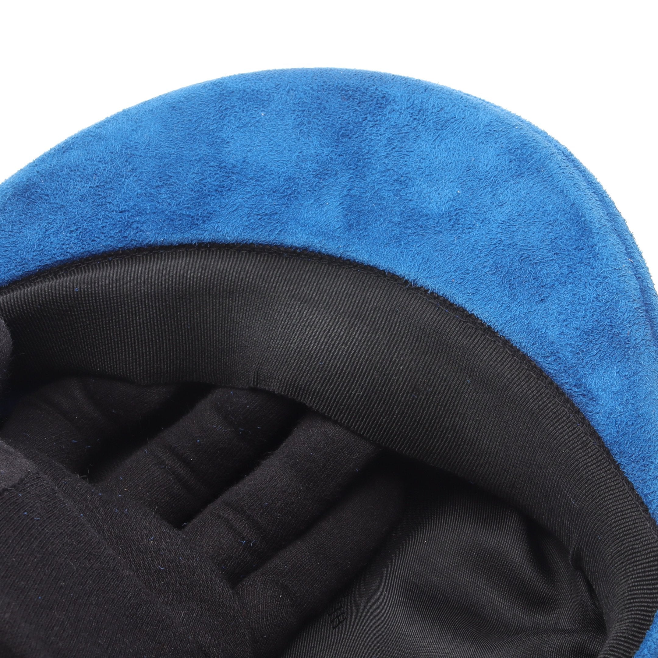 キャスケット 帽子 レザー ブルー エルメス – RECLO