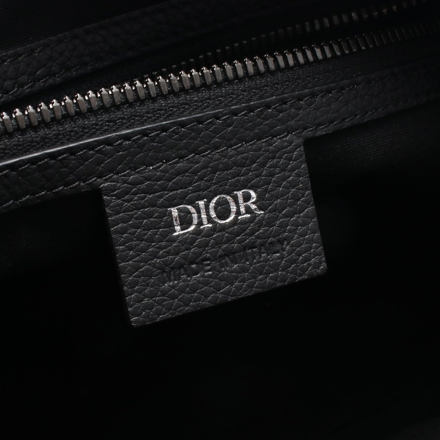 Weekender ウィークエンダー 25 マキシオブリーク ハンドバッグ キャンバス レザー ネイビー ブラック 2WAY ディオール バッグ DIOR