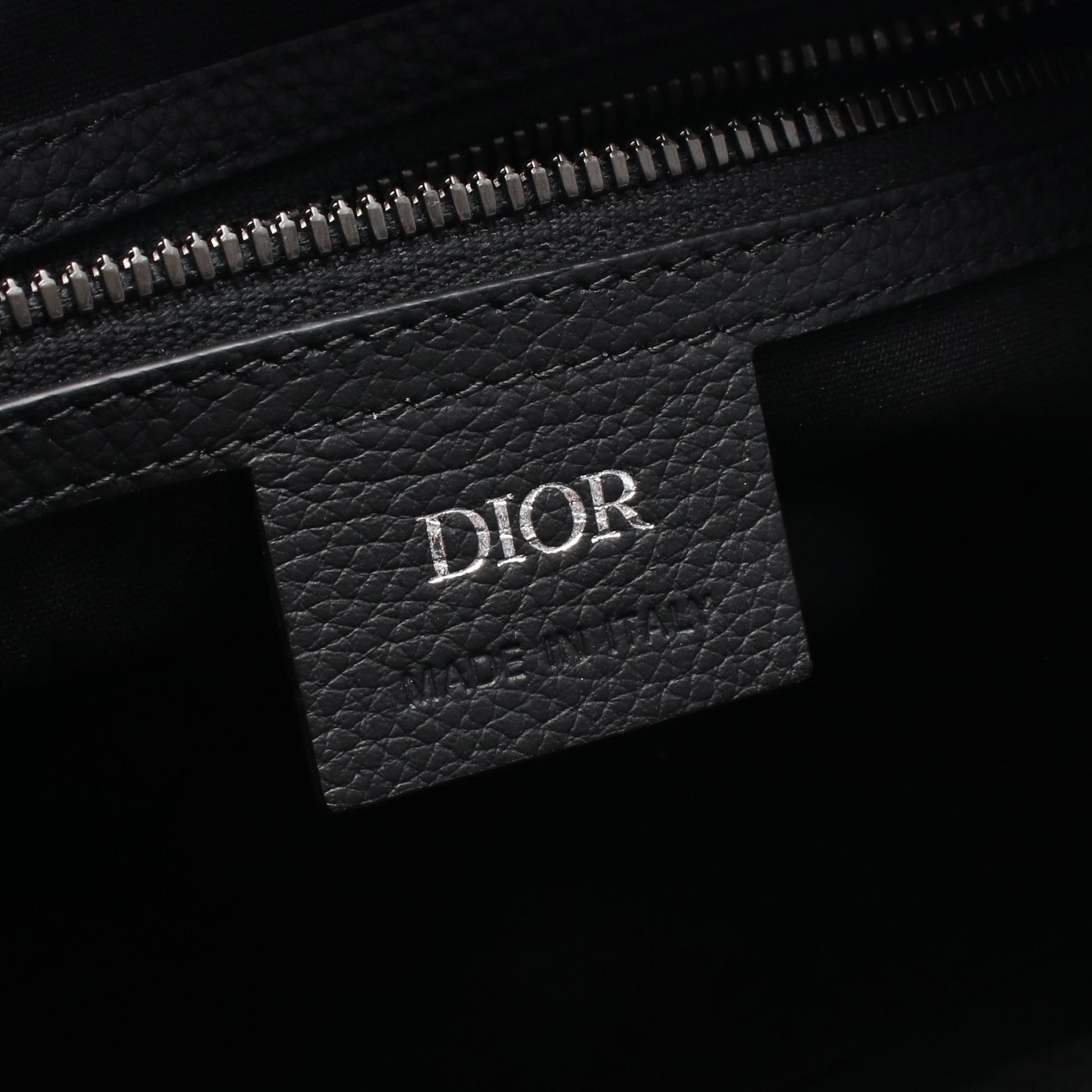Weekender ウィークエンダー 25 マキシオブリーク ハンドバッグ キャンバス レザー ネイビー ブラック 2WAY ディオール バッグ DIOR