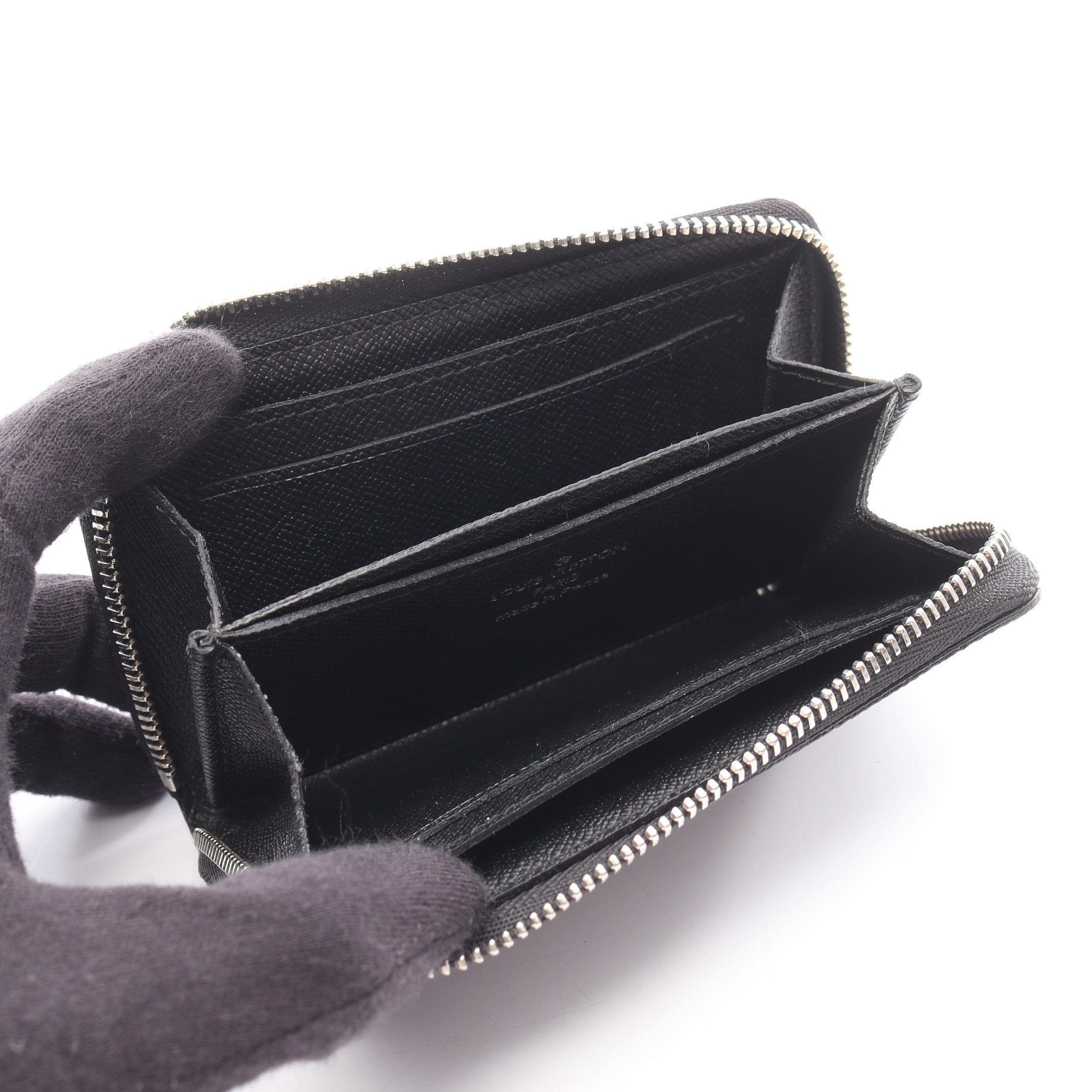 ジッピーコインパース ダミエグラフィット コインケース PVC ブラック