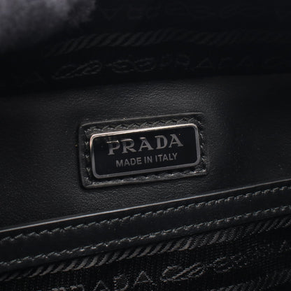 ショルダーバッグ レザー ブラック プラダ バッグ PRADA