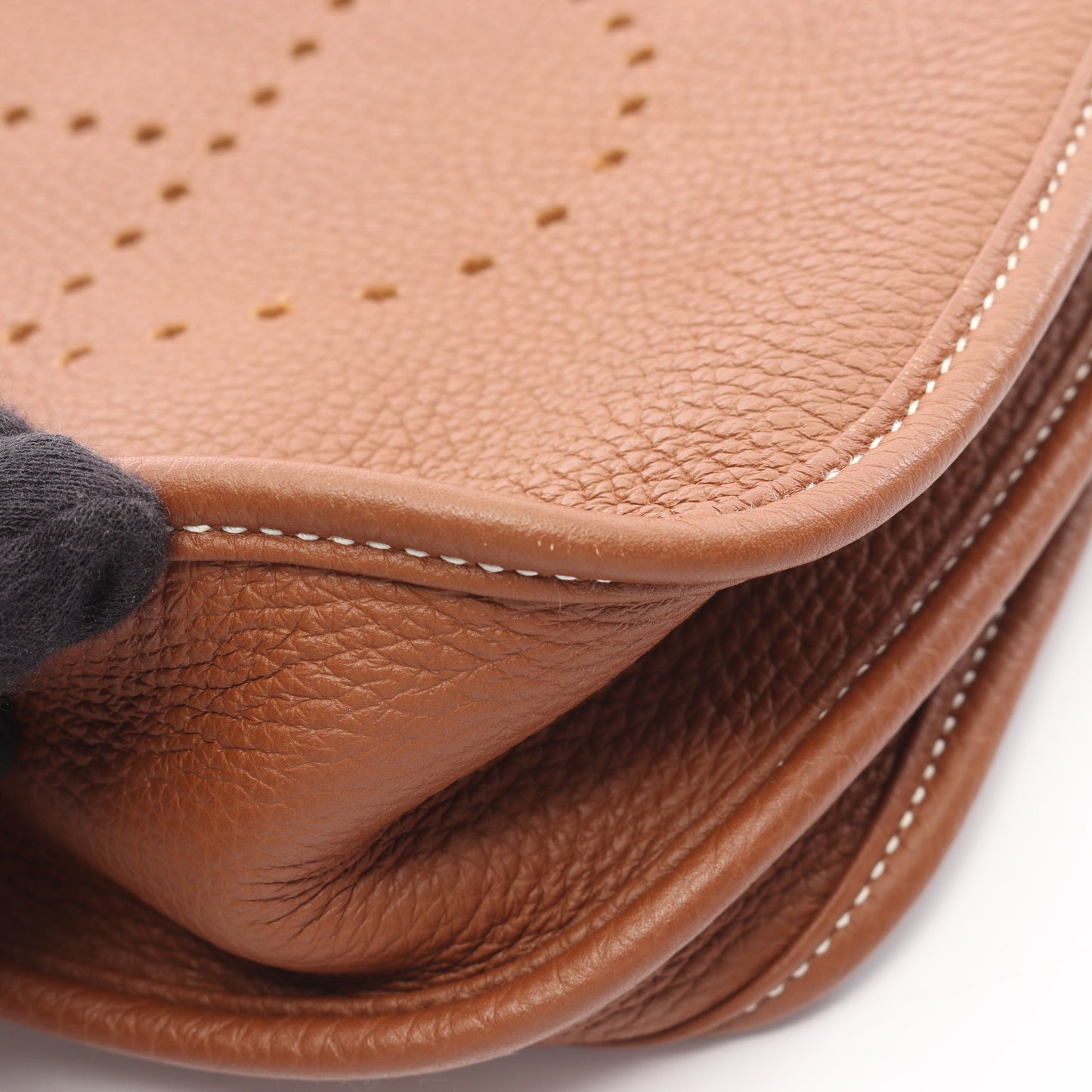 エヴリン 3 トロワ PM ゴールド ショルダーバッグ トリヨンクレマンス ブラウン ゴールド金具 B刻印 エルメス バッグ HERMES