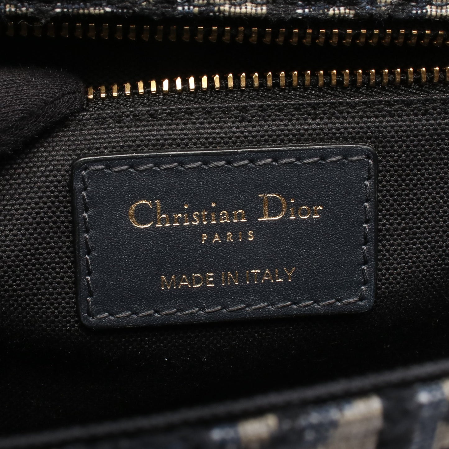 30 MONTAIGNE オブリーク ジャカード ショルダーバッグ キャンバス レザー ネイビー グレー クリスチャンディオール バッグ Christian Dior