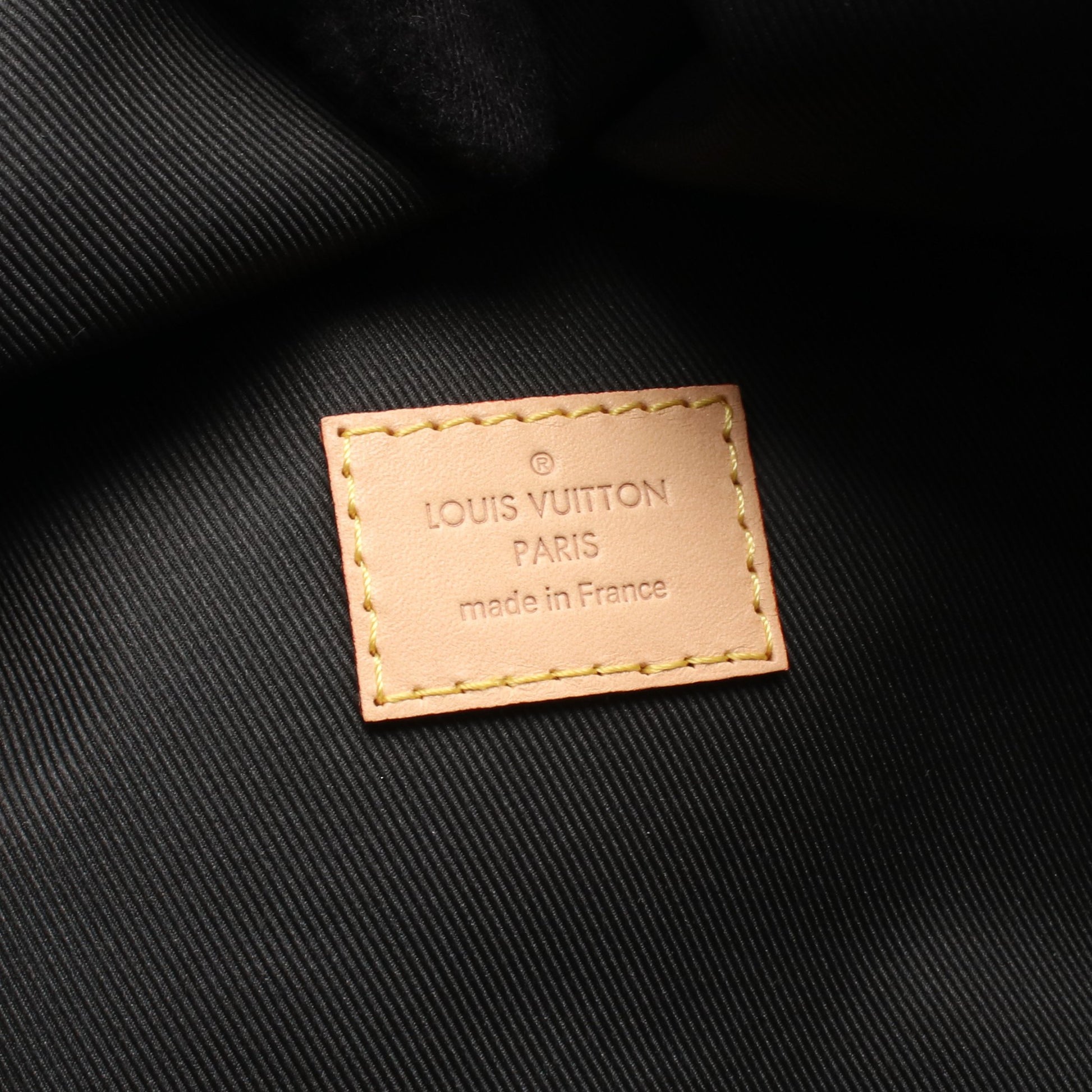 バムバッグ モノグラム ボディバッグ PVC レザー ブラウン ルイヴィトン バッグ LOUIS VUITTON