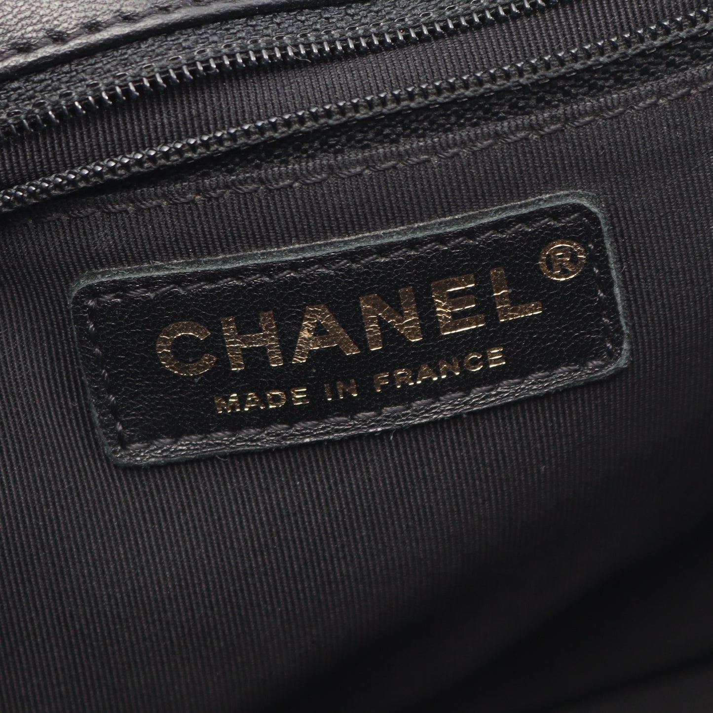 マトラッセ Wチェーンショルダーバッグ ベロア ラムスキン ブラック ゴールド金具 シャネル バッグ CHANEL