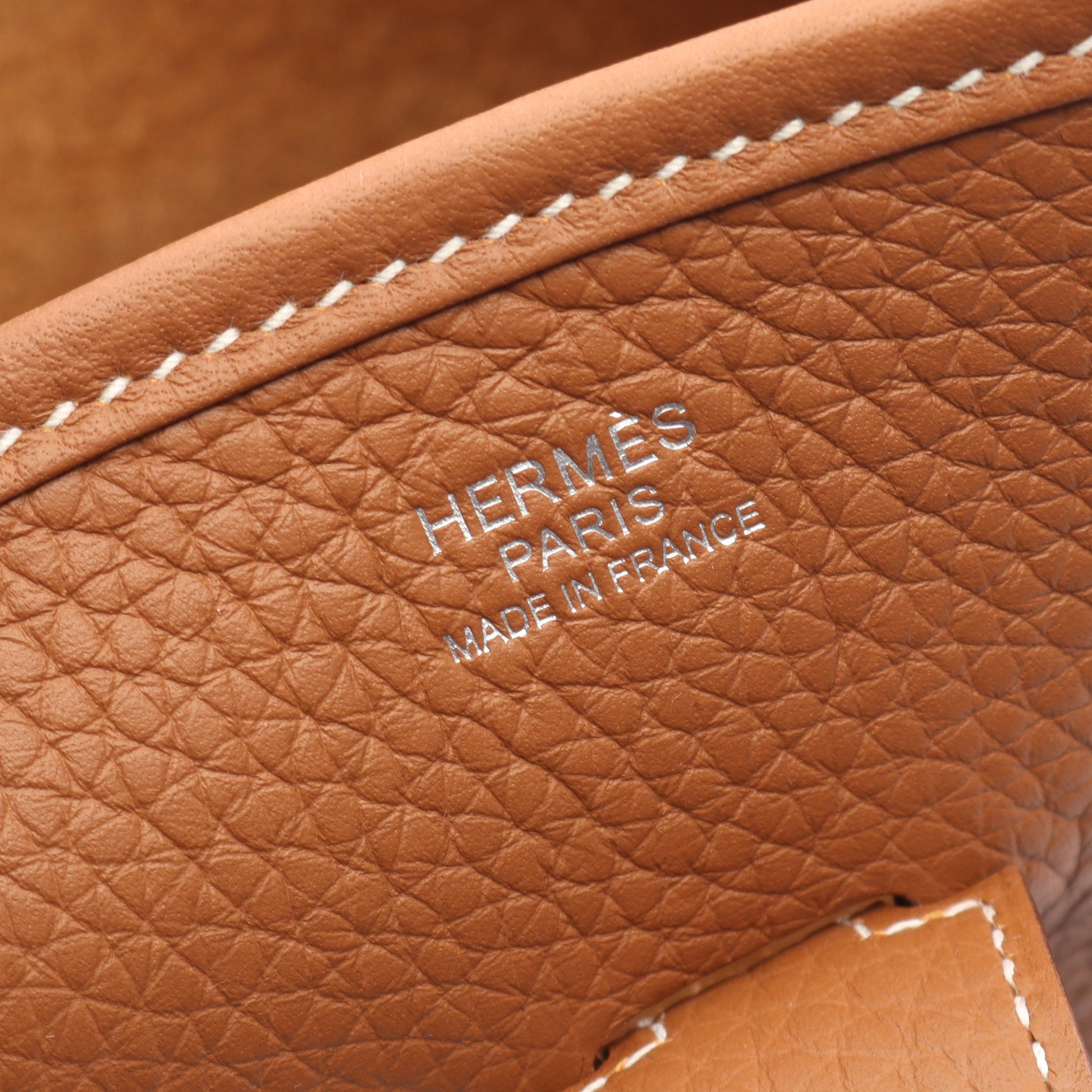 エヴリン 3 トロワ PM ゴールド ショルダーバッグ トリヨンクレマンス ライトブラウン シルバー金具 K刻印 エルメス バッグ HERMES