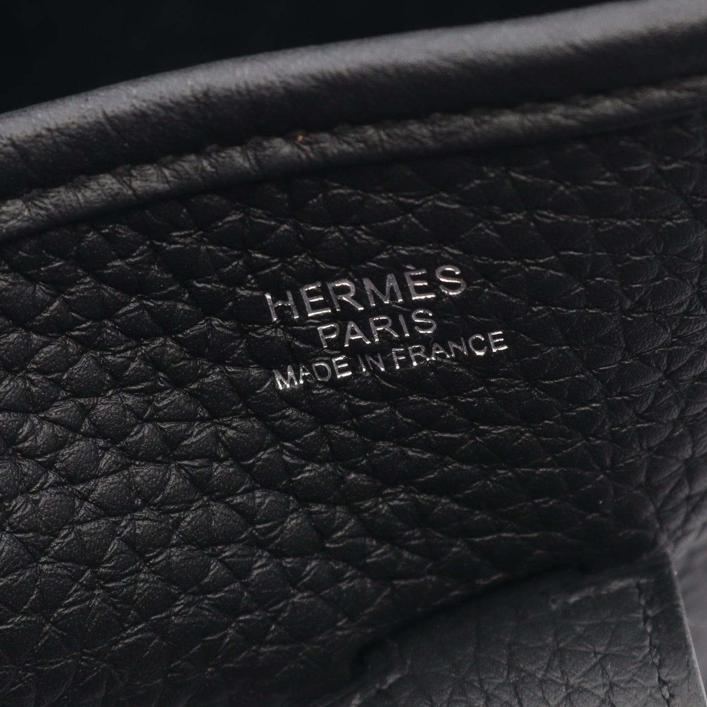 エヴリン 3 トロワ PM ショルダーバッグ トリヨンクレマンス ブラック シルバー金具 K刻印 エルメス バッグ HERMES