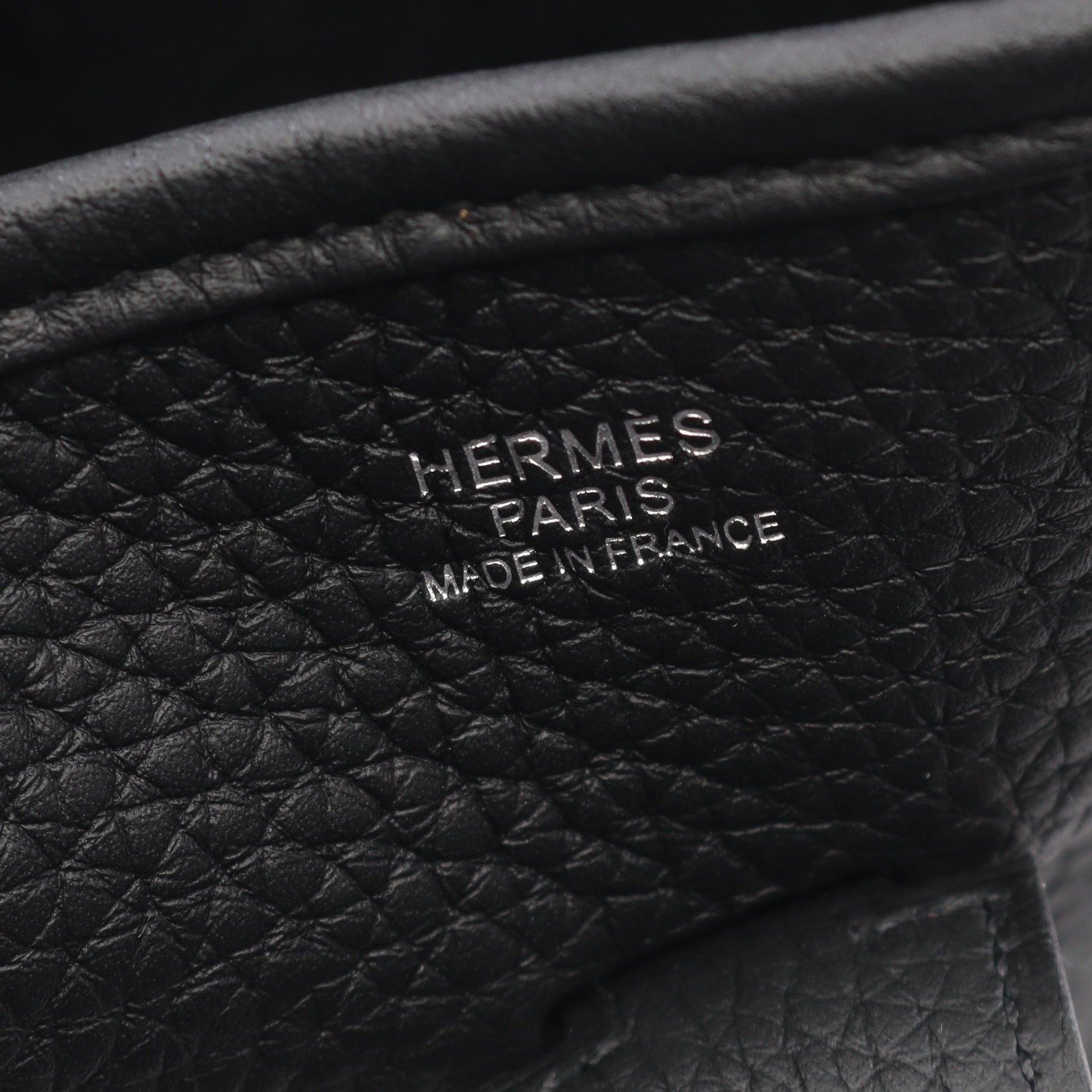 エヴリン 3 トロワ PM ショルダーバッグ トリヨンクレマンス ブラック シルバー金具 K刻印 エルメス バッグ HERMES