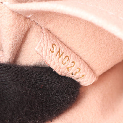 マシュマロPM モノグラムアンプラント ブトンドローズ ハンドバッグ レザー ピンク 2WAY ルイヴィトン バッグ LOUIS VUITTON