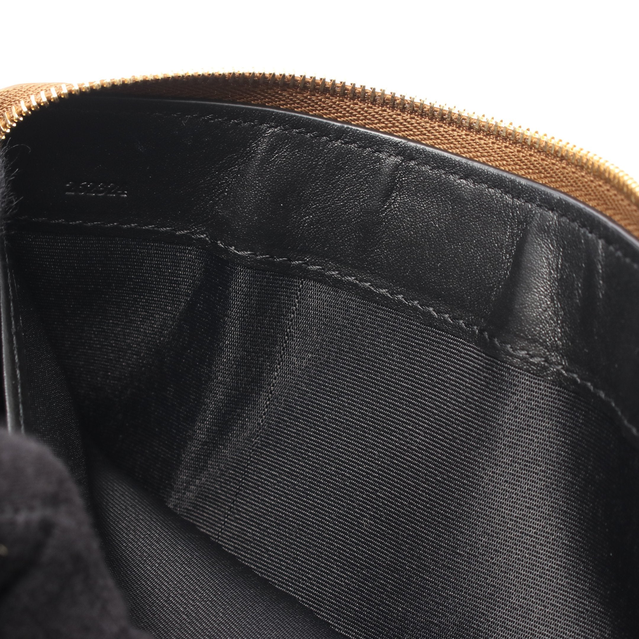 LOEWE ロエベ/ノットラウンドファスナー長財布/ブラウン/CEM1G39X01/262***/SAランク/69【中古】 LOEWE（ロエベ） ノット ジップアラウンドウォレット ラウンド長財布
