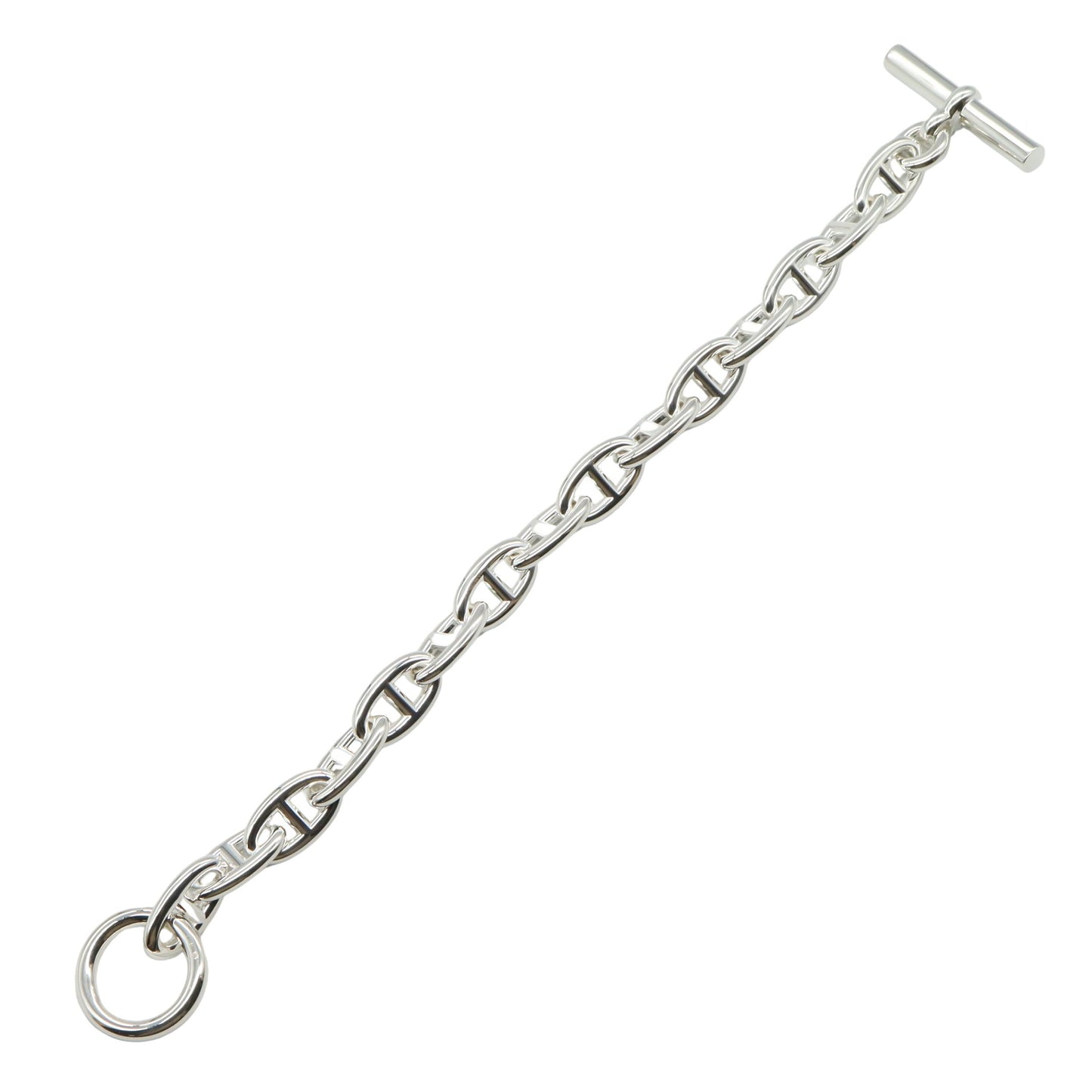 シェーヌダンクル MM 15コマ ブレスレットG ブレスレット SV925 シルバー エルメス アクセサリー HERMES
