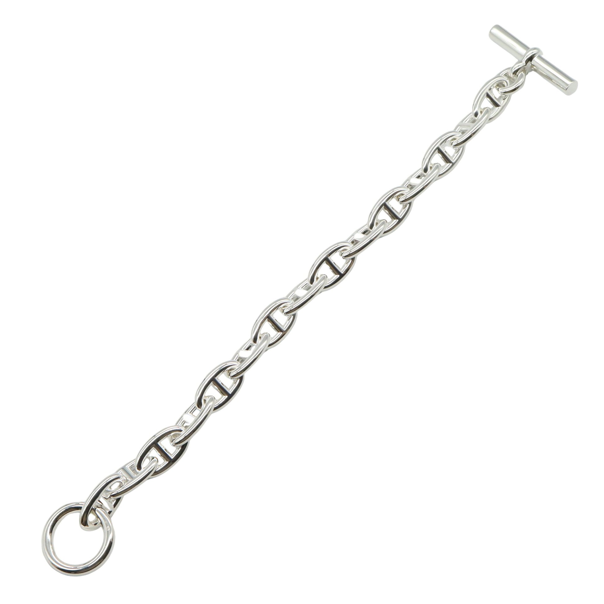 シェーヌダンクル MM 15コマ ブレスレットG ブレスレット SV925 シルバー エルメス アクセサリー HERMES