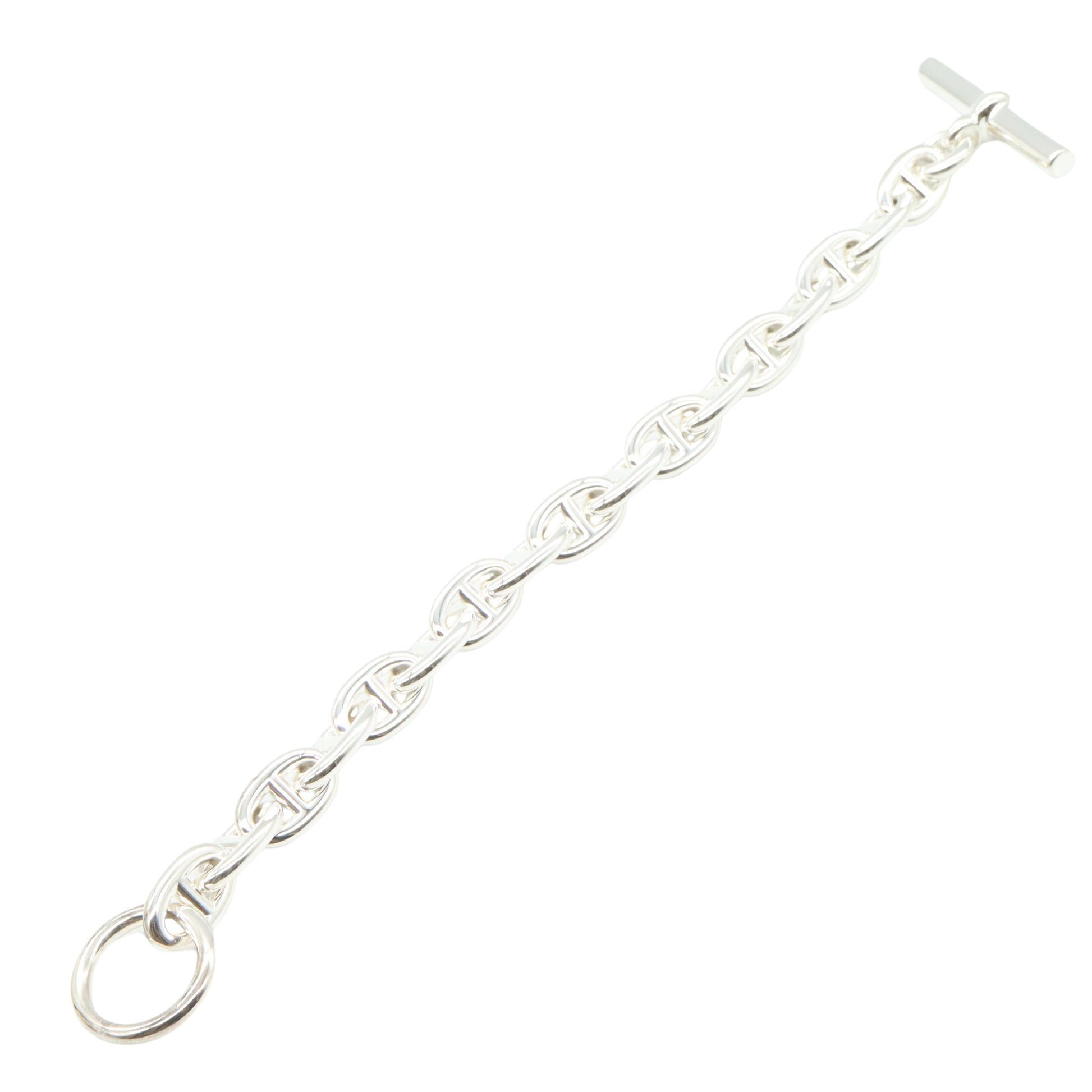 シェーヌダンクルブレスレット MM 17コマ ブレスレット SV925 シルバー エルメス アクセサリー HERMES