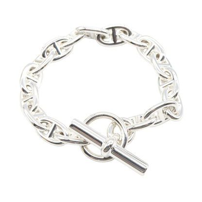 シェーヌダンクルブレスレット MM 17コマ ブレスレット SV925 シルバー エルメス アクセサリー HERMES
