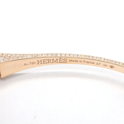 クルードフォルジュ ダイヤ ブレスレット ブレスレット K18PG ダイヤモンド ピンクゴールド クリア エルメス アクセサリー HERMES