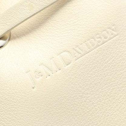MEDIUM FRINGE CARNIVAL フリンジカーニバル チェーンハンドバッグ レザー ホワイト 2WAY ジェイアンドエムデヴィッドソン バッグ J&M DAVIDSON