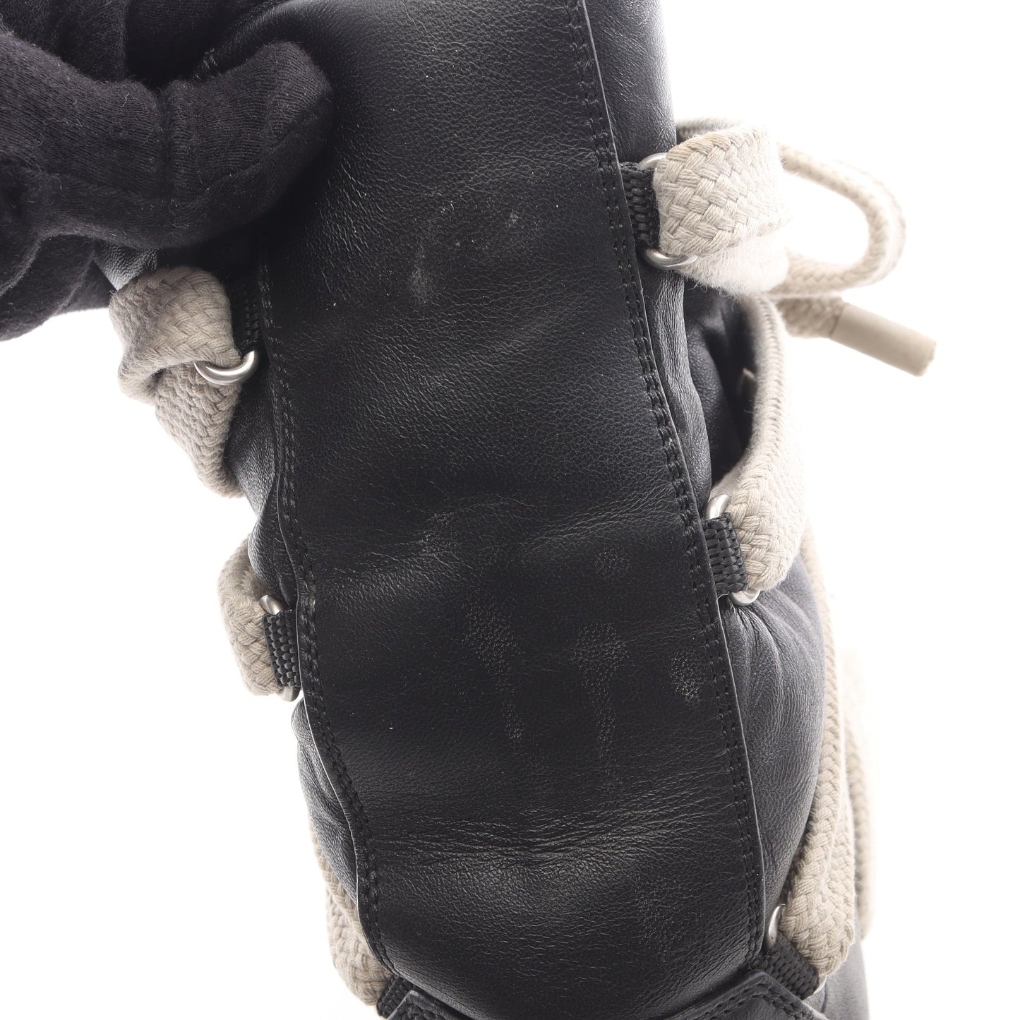 Jumbo Puffer Boots ブーツ レザー ブラック リックオウエンス シューズ Rick Owens