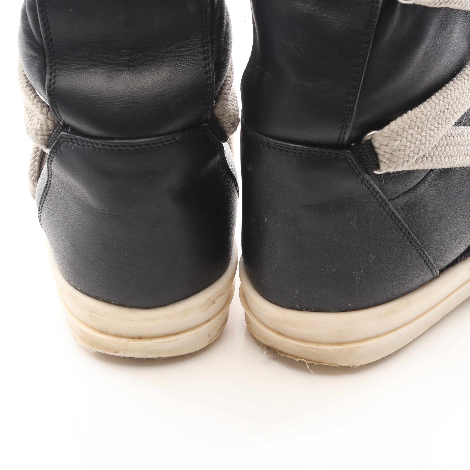 Jumbo Puffer Boots ブーツ レザー ブラック リックオウエンス シューズ Rick Owens