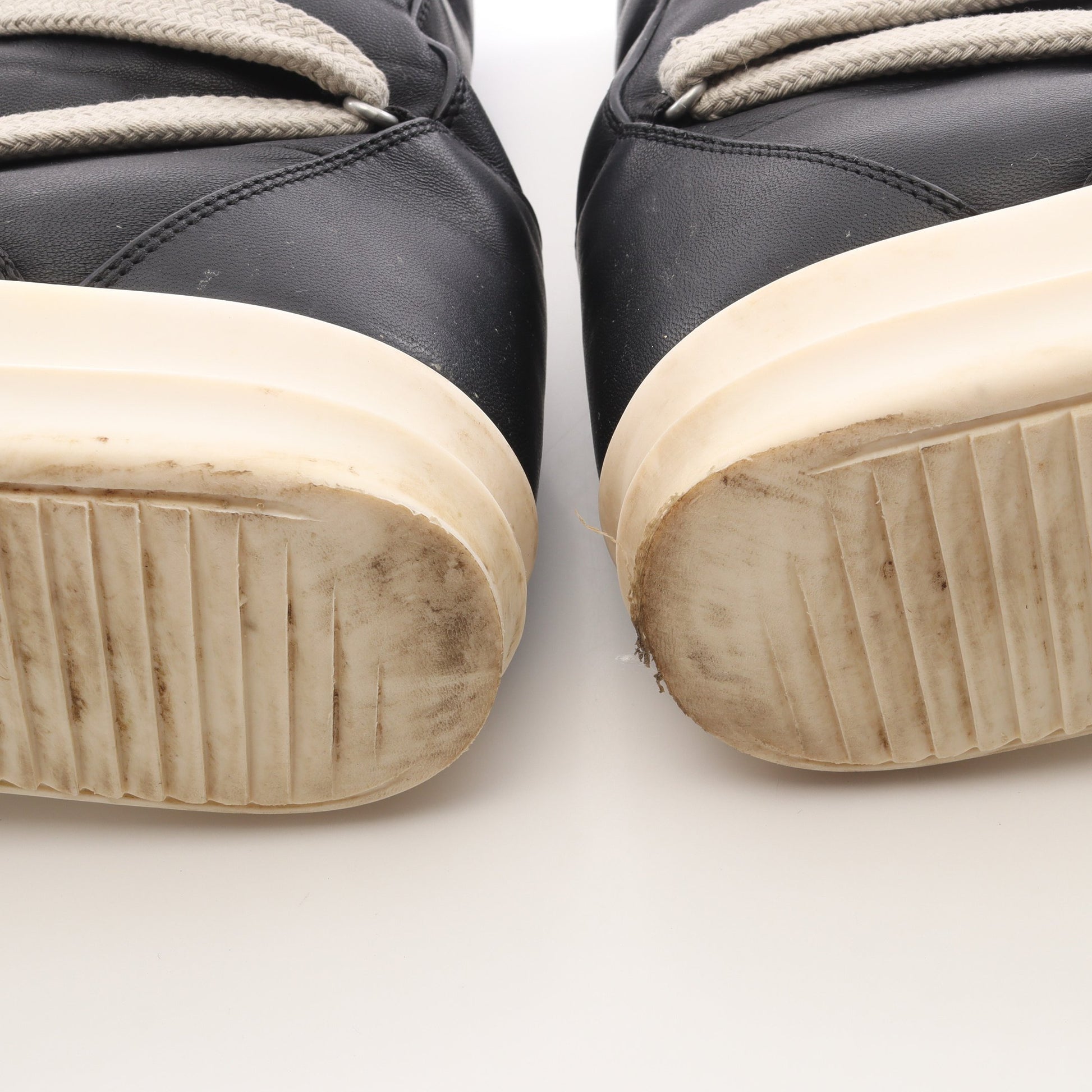 Jumbo Puffer Boots ブーツ レザー ブラック リックオウエンス シューズ Rick Owens