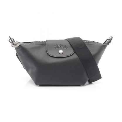 Le Pliage Xtra XS ル プリアージュ エクストラ クロスボディバッグ ショルダーバッグ レザー ブラック ロンシャン バッグ LONGCHAMP
