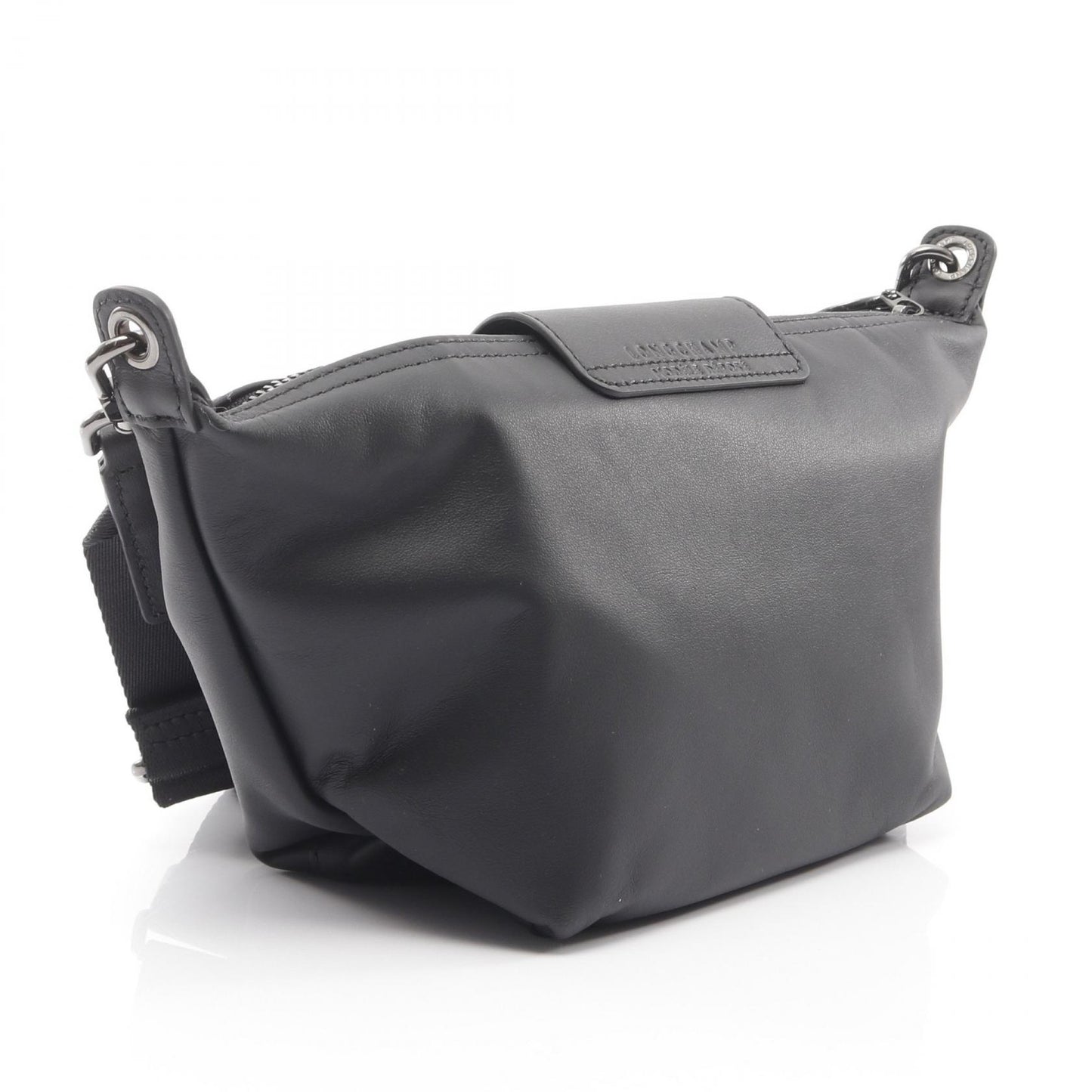 Le Pliage Xtra XS ル プリアージュ エクストラ クロスボディバッグ ショルダーバッグ レザー ブラック ロンシャン バッグ LONGCHAMP