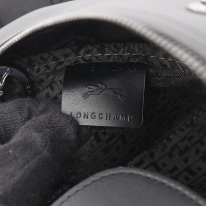 Le Pliage Xtra XS ル プリアージュ エクストラ クロスボディバッグ ショルダーバッグ レザー ブラック ロンシャン バッグ LONGCHAMP